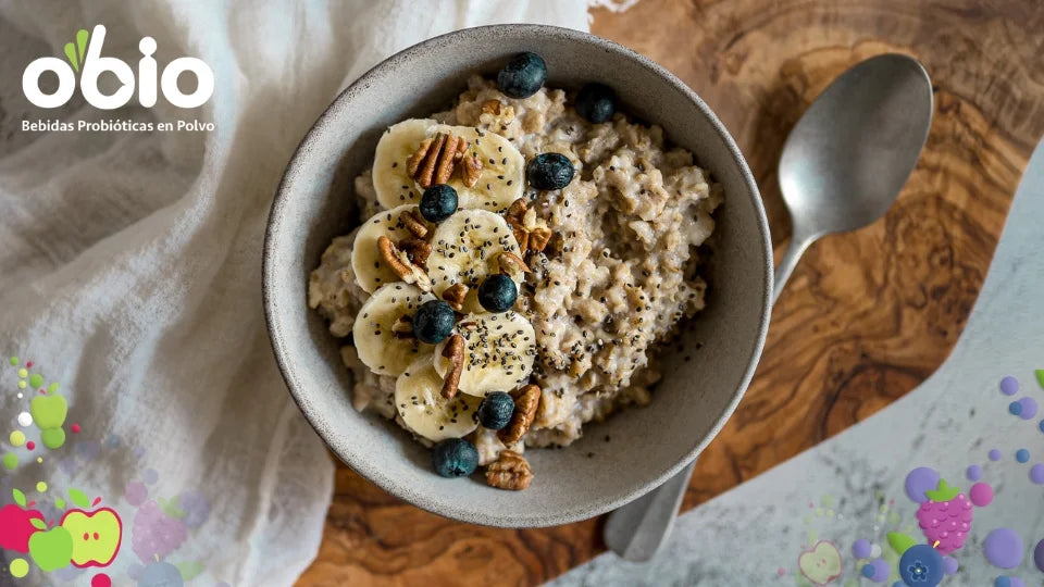 3 recetas de avena probiótica para tu salud digestiva