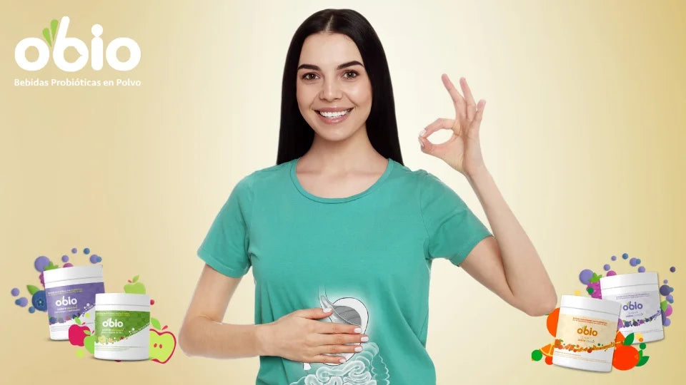 Experimenta 3 beneficios probióticos tomando Obio por un mes