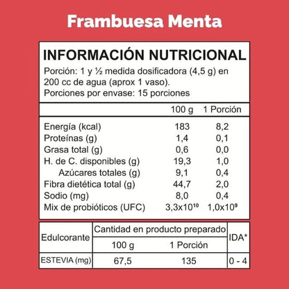 2-Pack Probióticos + Fibra Prebiótica OBIO: Dúo Berries (60 Porciones)