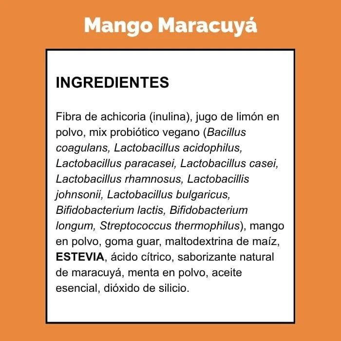 Plan 6 Meses Probióticos + Fibra Prebiótica OBIO (180 Porciones)