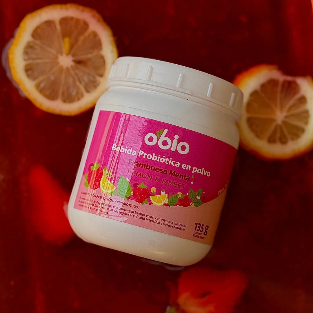 3-Pack Probióticos + Fibra Prebiótica OBIO: Sabores Favoritos (90 Porciones)