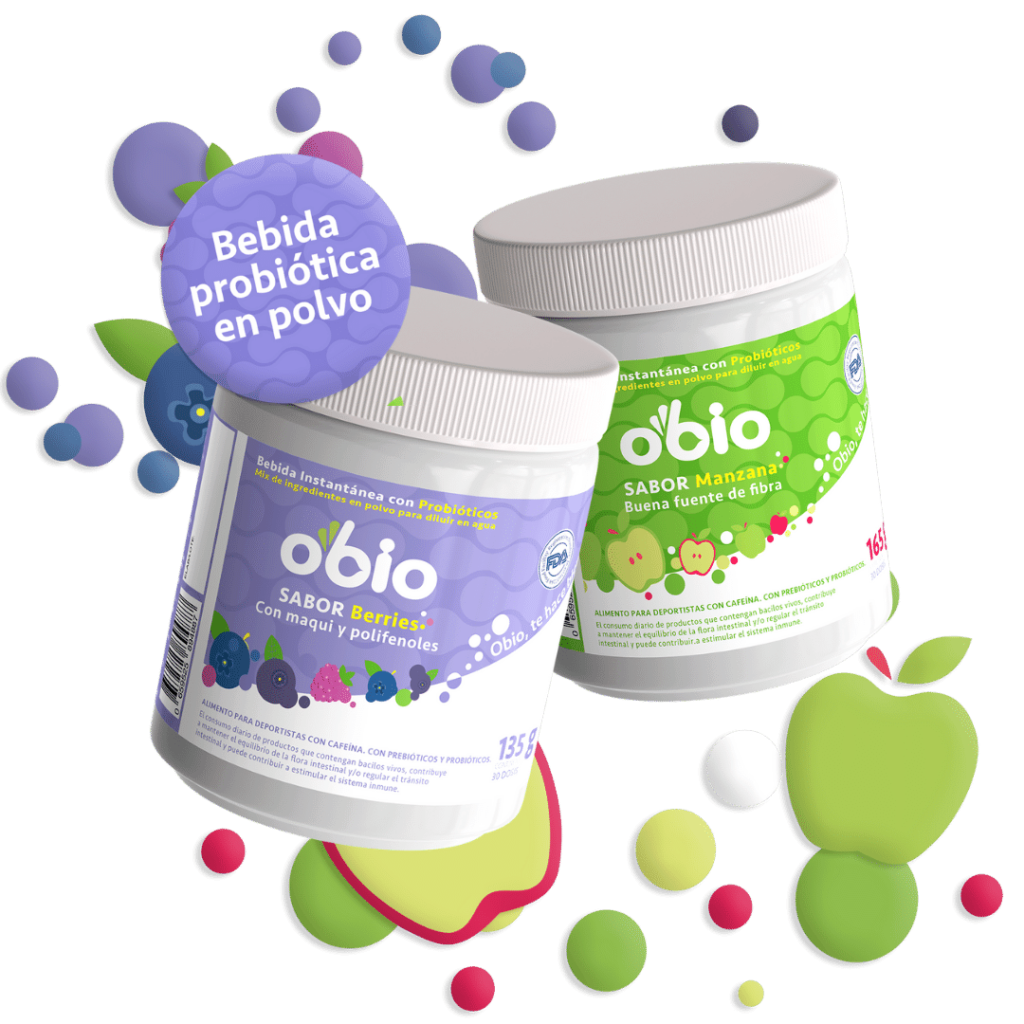 obio berries y manzana cuadrado