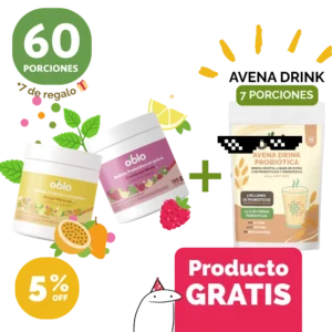 2-Pack Lemon & Sweet 60 porciones + 7 porc. AVENA DRINK