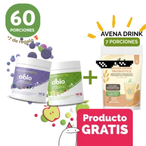 2-Pack Manzana y Berries 60 porciones + 7 porc. AVENA DRINK