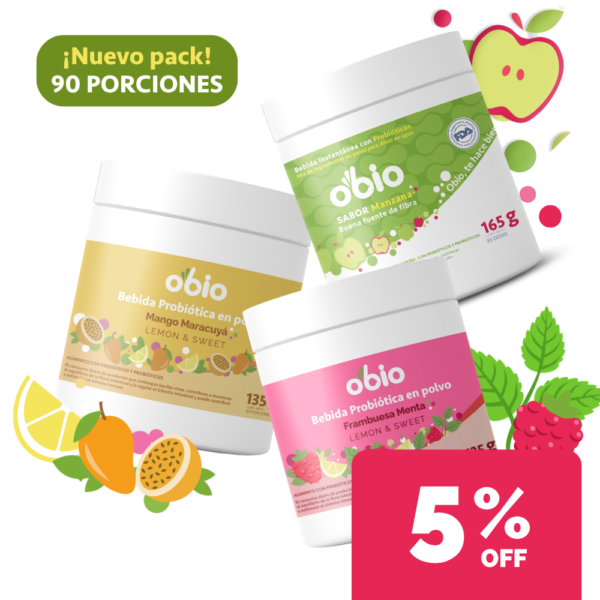 3-Pack Surtidos con Manzana 90 porciones