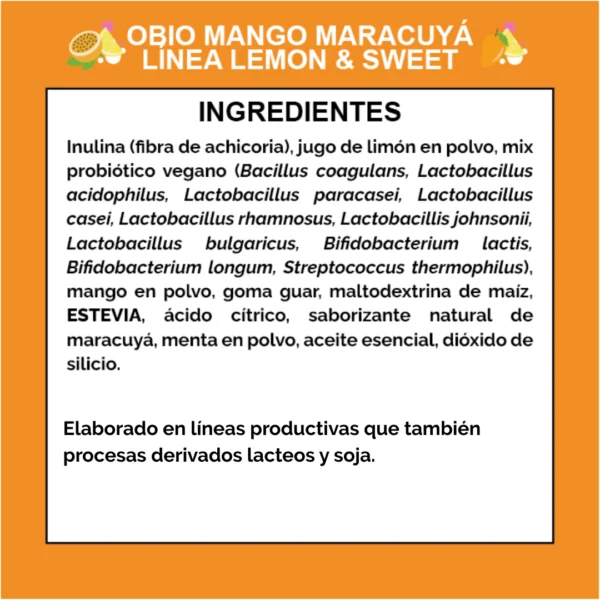 Pack sabores Obio 60 porciones + Botella 500 ml Obio. - Imagen 8