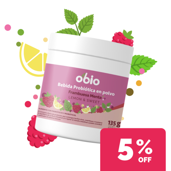 Obio Frambuesa Menta L&S 30 Porciones