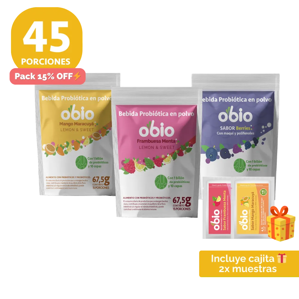 Pack Obio 45 porciones