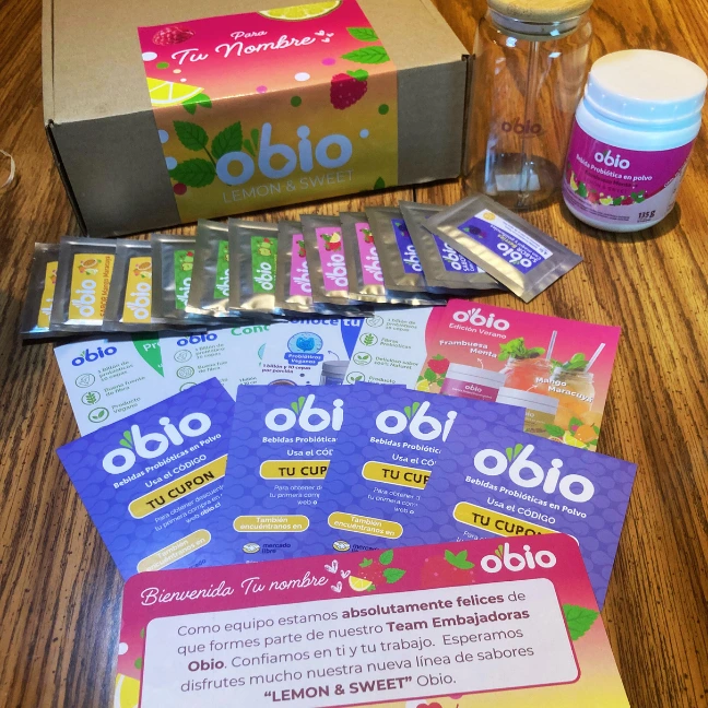 Kit Embajadoras Obio Cool 7
