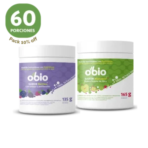 2-Pack Manzana y Berries 60 porciones