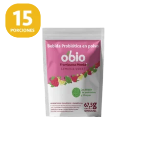 Obio Frambuesa Menta L&S 15 porciones