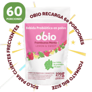 Recarga Frambuesa Menta 60 porciones