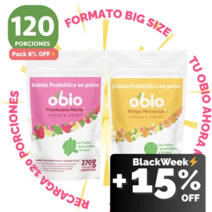 Recarga Mango y Frambuesa L&S 120 porciones