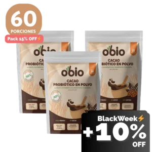 3-pack Cacao 60 porciones