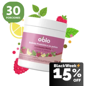 Obio Frambuesa Menta L&S 30 Porciones