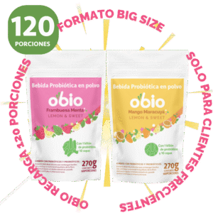 Recarga Mango y Frambuesa L&S 120 porciones