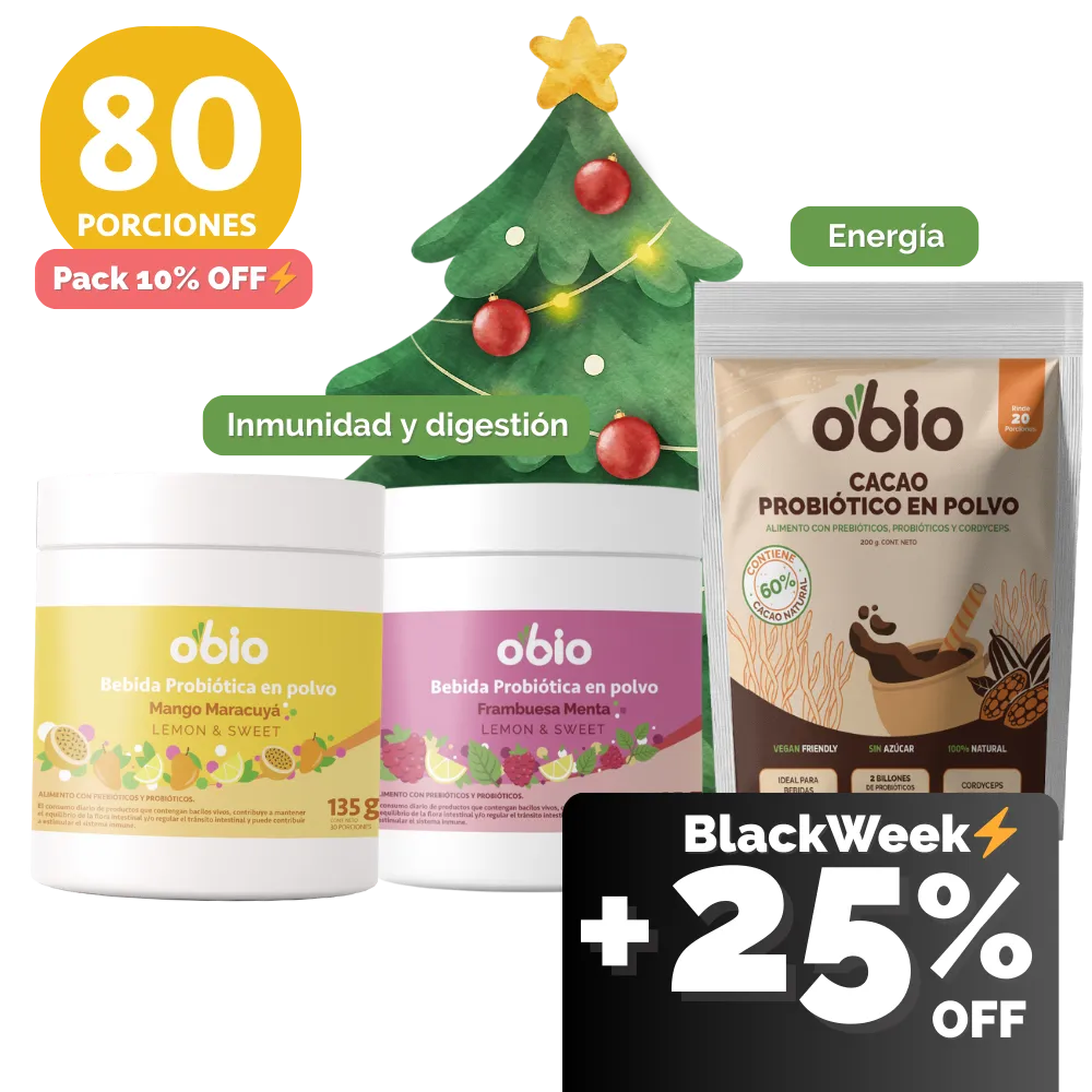 3-Pack Cacao, Frambuesa y Mango Maracuyá 80 porciones